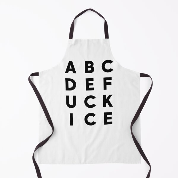 Item preview, ABCDEFuck ICE - Subtle F ICE | No ICE Protest designed and sold by PixVib.