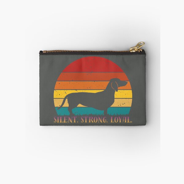 Item preview, Silent Strong Loyal Dachshund - Loyal Dog Lover Tee. designed and sold by LunaPrintCo.