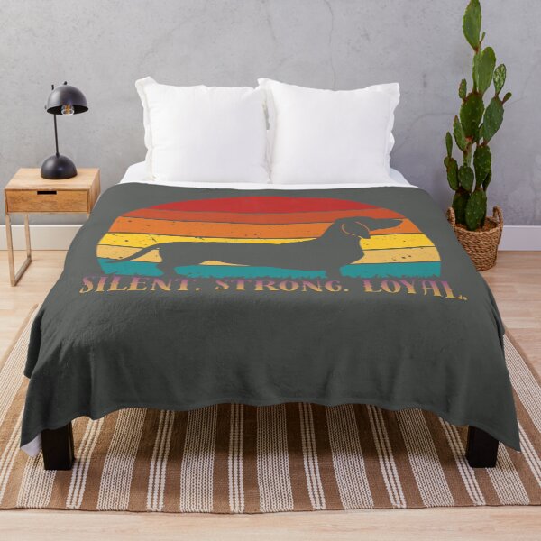 Item preview, Silent Strong Loyal Dachshund - Loyal Dog Lover Tee. designed and sold by LunaPrintCo.