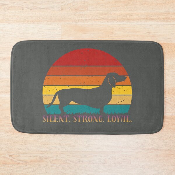 Item preview, Silent Strong Loyal Dachshund - Loyal Dog Lover Tee. designed and sold by LunaPrintCo.