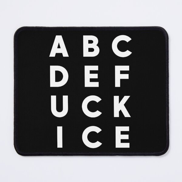 Item preview, ABCDEFuck ICE - Subtle F ICE Activist designed and sold by PixVib.