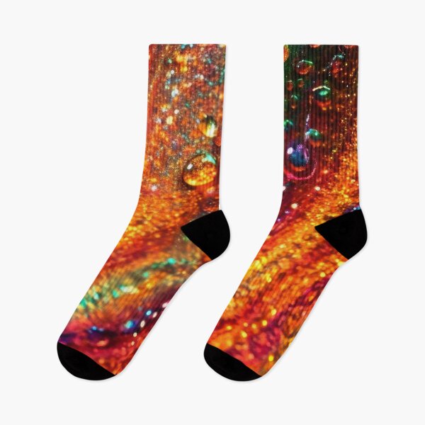 Item preview, Liquid Gold Glitter – Rainbow Wet Texture designed and sold by B-Russ-Stuff.