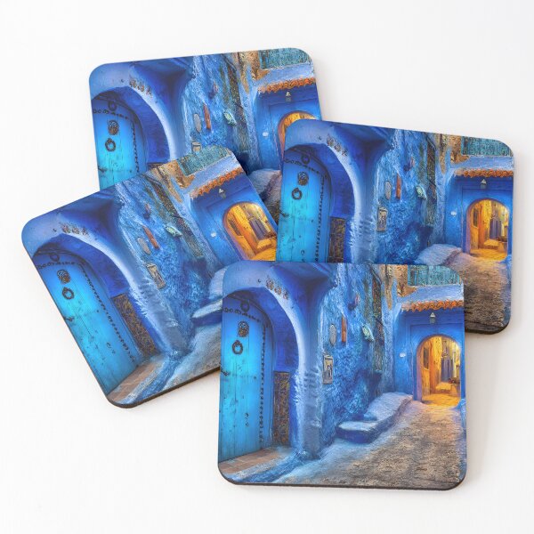 Item preview, Charming Blue Alleyway Surrounded by Ancient Walls designed and sold by Artessie.