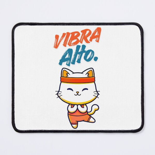 Item preview, Vibra High – Cute Fitness Cat Motivation Design designed and sold by Clauzierra.