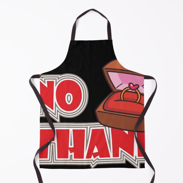 Item preview, No Thanks – Anti Valentine’s Day Funny Love Design designed and sold by Bianormal.