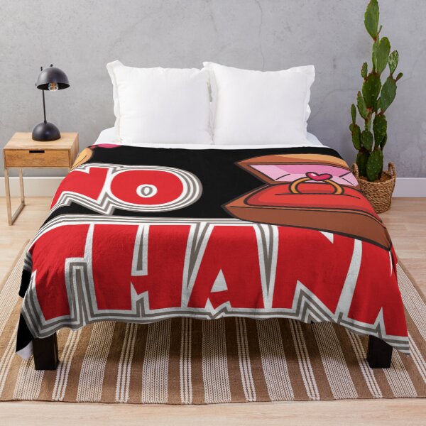 Item preview, No Thanks – Anti Valentine’s Day Funny Love Design designed and sold by Bianormal.