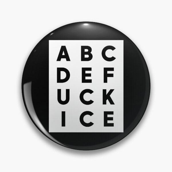 Item preview, ABCDEFuck ICE - Subtle Anti ICE Activist designed and sold by PixVib.