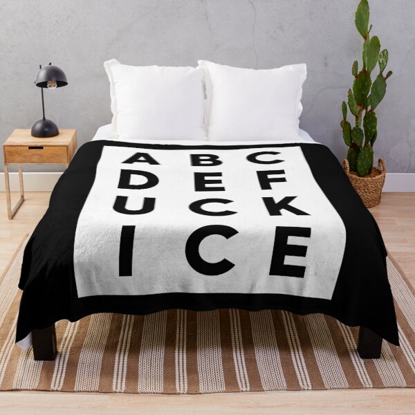 Item preview, ABCDEFuck ICE - Subtle Anti ICE Activist designed and sold by PixVib.