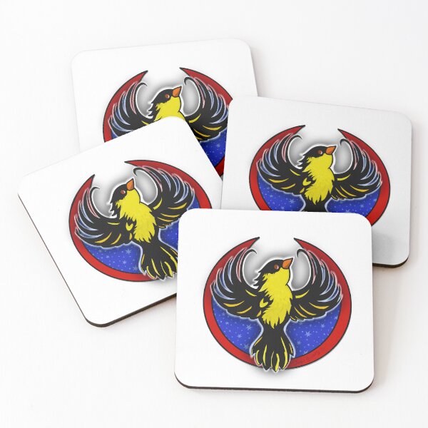 Item preview, American Goldfinch Rebel Alliance Flag designed and sold by GingerRArt.