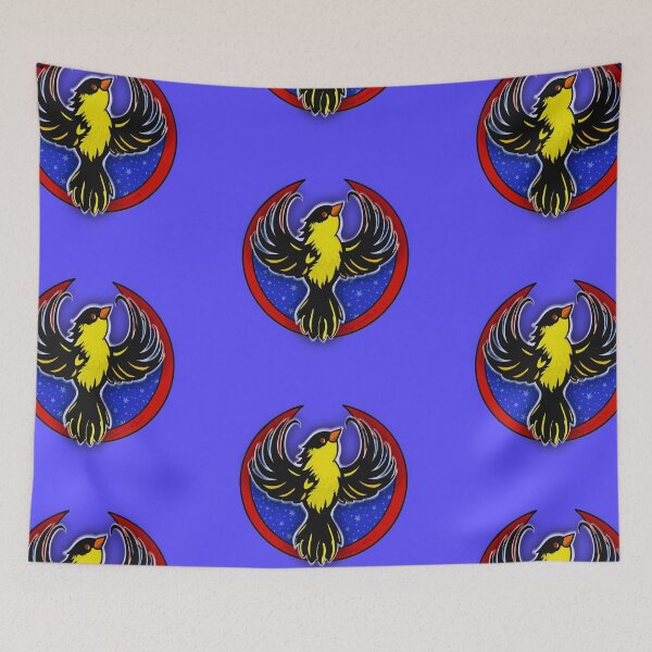 Item preview, American Goldfinch Rebel Alliance Flag designed and sold by GingerRArt.