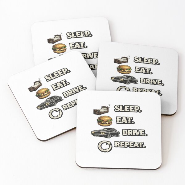 Item preview, Sleep Eat Drive Repeat designed and sold by RiTaMerch.