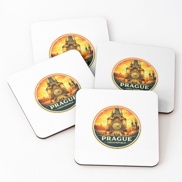 Item preview, Prague Retro Travel Graphic Design designed and sold by Timegraf.