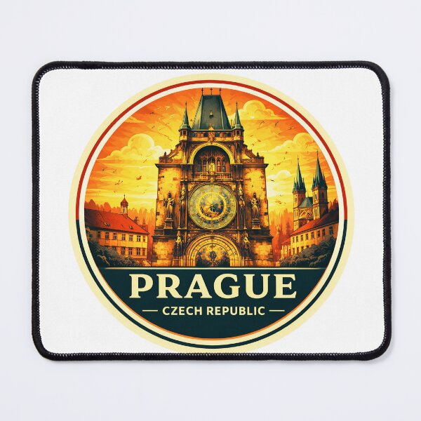Item preview, Prague Retro Travel Graphic Design designed and sold by Timegraf.