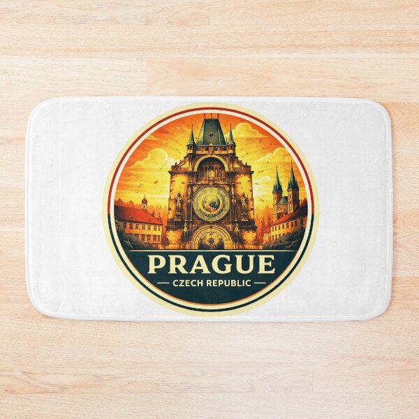 Item preview, Prague Retro Travel Graphic Design designed and sold by Timegraf.