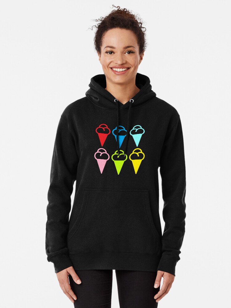 "Ice cream varieties" Pullover Hoodie for Sale by Nightsky Redbubble