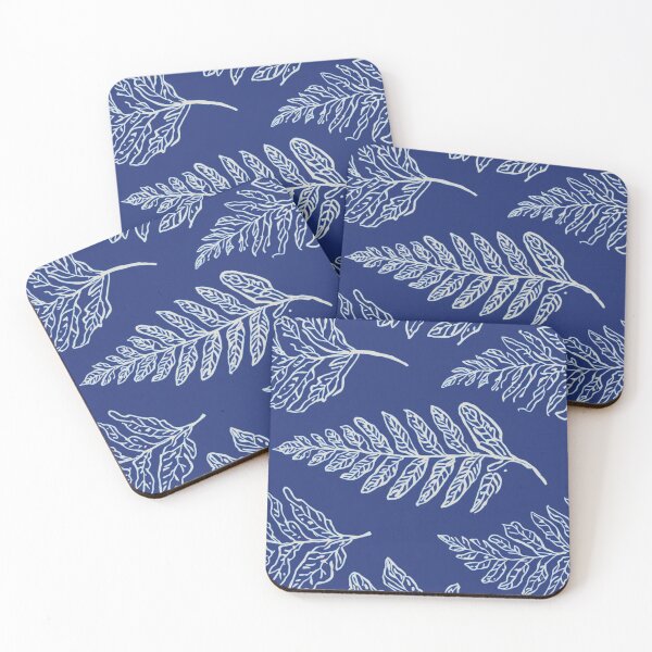 Item preview, Urban Botanica – Fern No.01 (Navy Edition) designed and sold by GreennieArt.