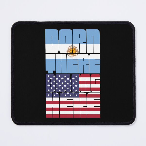 Item preview, Born Argentina Belong American designed and sold by FlagX.
