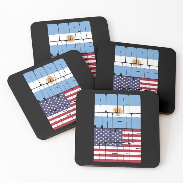 Item preview, Born Argentina Belong American designed and sold by FlagX.