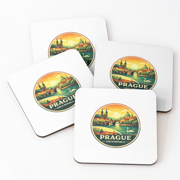 Item preview, Prague Retro Travel Graphic Design designed and sold by Timegraf.