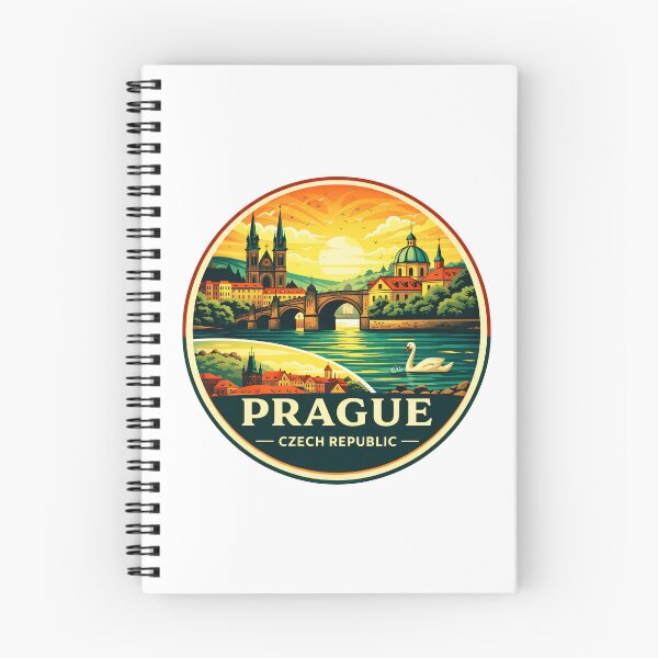 Item preview, Prague Retro Travel Graphic Design designed and sold by Timegraf.