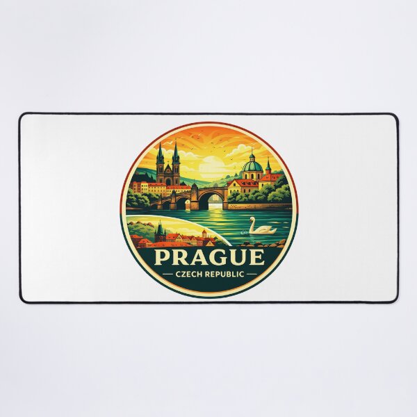 Item preview, Prague Retro Travel Graphic Design designed and sold by Timegraf.