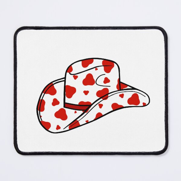 Item preview, Red Cow Spots Cowboy Hat designed and sold by Sartoris Art.