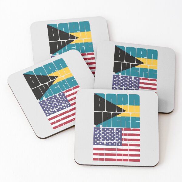 Item preview, Born Bahamas Belong American designed and sold by FlagX.