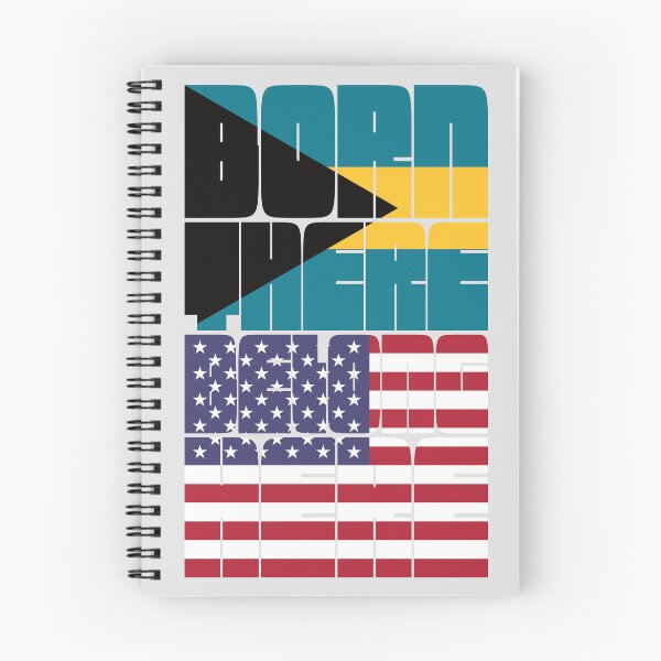 Item preview, Born Bahamas Belong American designed and sold by FlagX.
