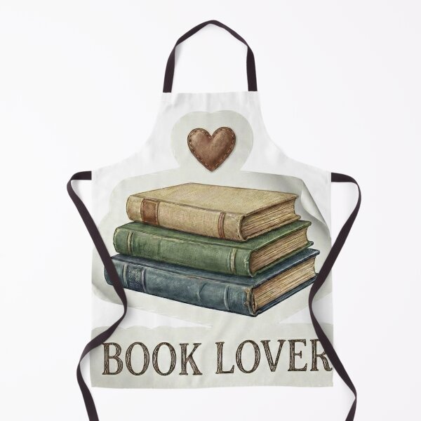 Item preview, Vintage Books and Heart - Book Lover designed and sold by Simple Graphics.