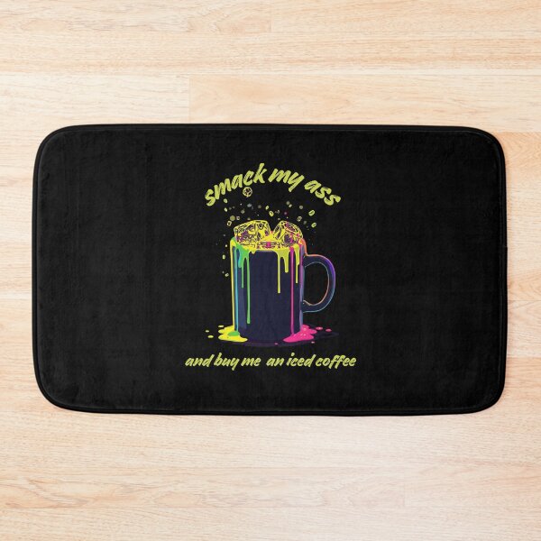 Item preview, Smack My Ass And Buy Me An Iced Coffee Essential T-shirt For Coffee Lovers designed and sold by PaulaArtworks.