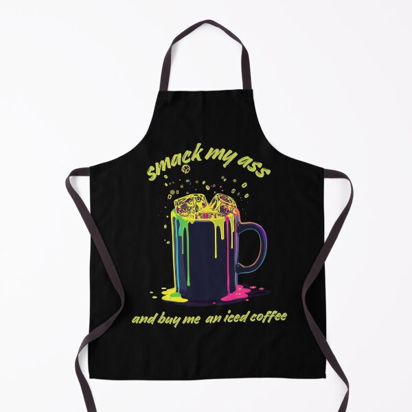 Item preview, Smack My Ass And Buy Me An Iced Coffee Essential T-shirt For Coffee Lovers designed and sold by PaulaArtworks.