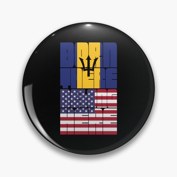 Item preview, Born Barbados Belong American designed and sold by FlagX.