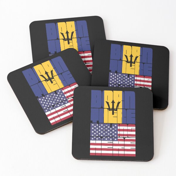 Item preview, Born Barbados Belong American designed and sold by FlagX.