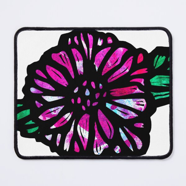 Item preview, Flower garden joy linoprint designed and sold by petalecho.