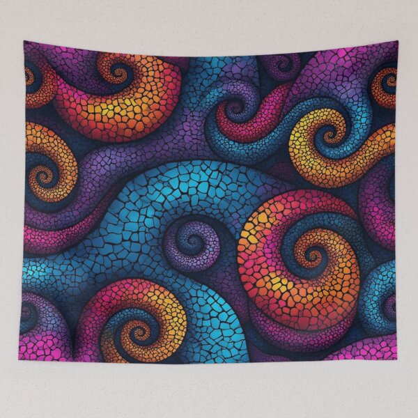 Item preview, Chromatic Spirals designed and sold by Virtuals1.