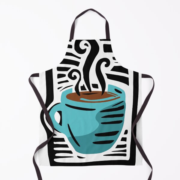 Item preview, I love coffee latte linoprint designed and sold by petalecho.