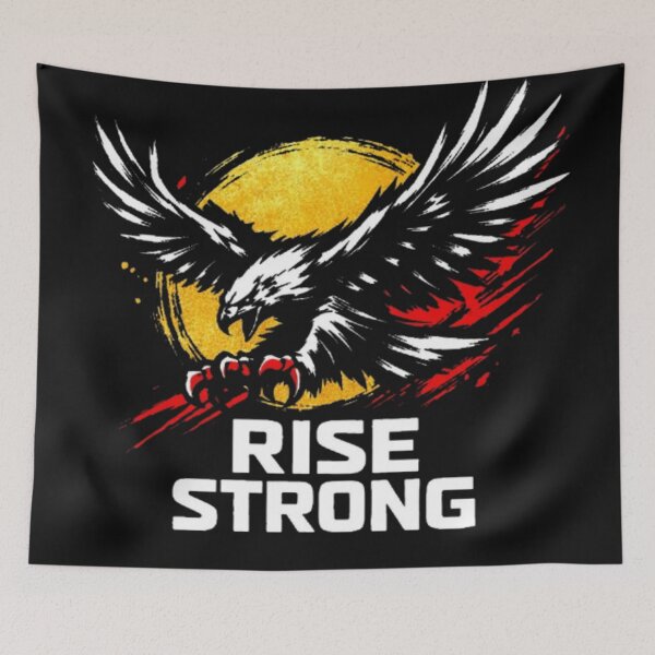 Item preview, Rise Strong Eagle Power Graphic Art designed and sold by wanado.
