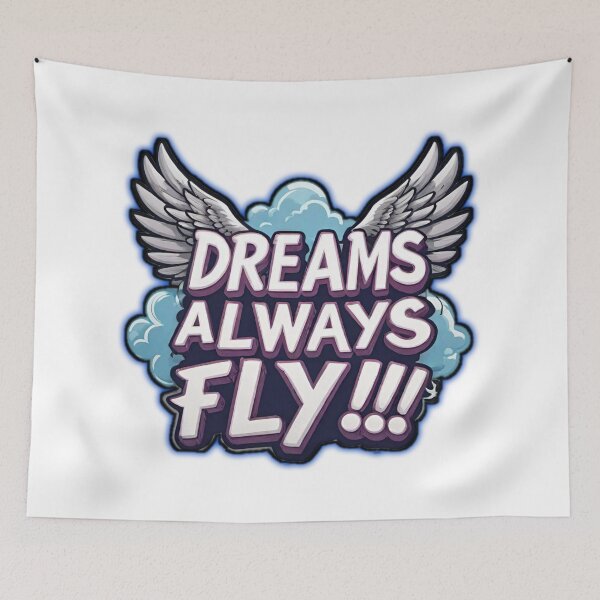 Item preview, DREAMS ALWAYS FLY!!! Clouds Edition. designed and sold by Giulivo Store Graphic.