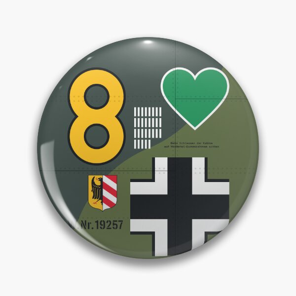 Item preview, Germany Bf 109 Aircraft Markings designed and sold by VoodooCircus.