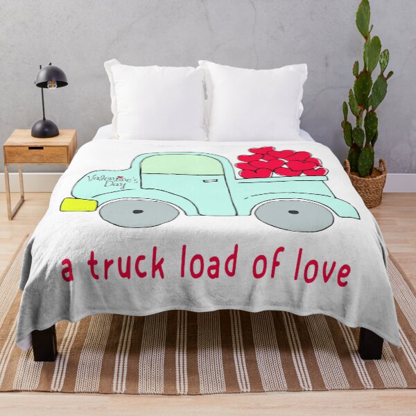 Item preview, Vintage Classic Car A Truck Load Of Love designed and sold by PrintCarClub.