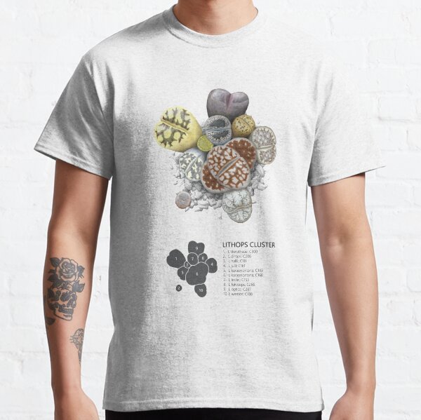 Lithops Cluster (Labels) Classic T-Shirt