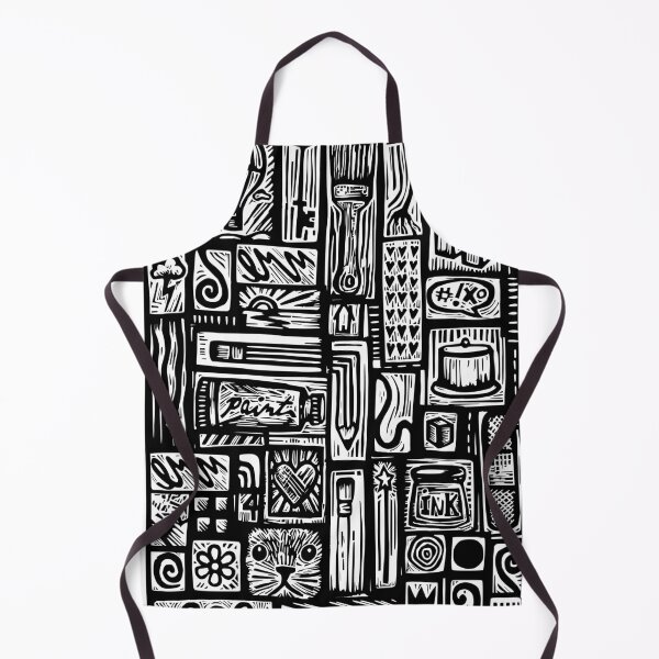 Item preview, My favorite things linoprint designed and sold by petalecho.