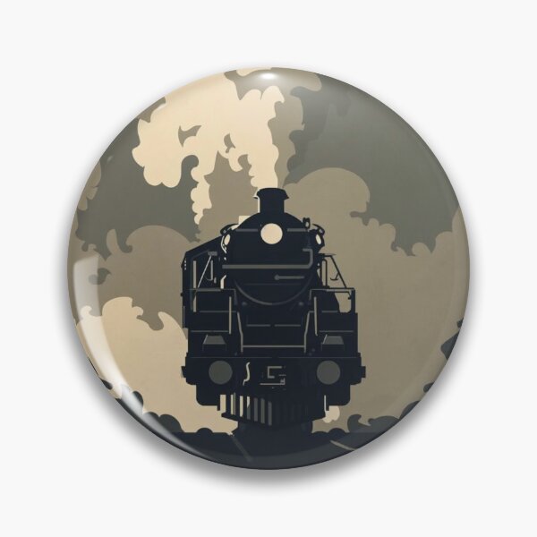 Item preview, Vintage Steam Train - The Midnight Expresss designed and sold by ArtbyClarkie.