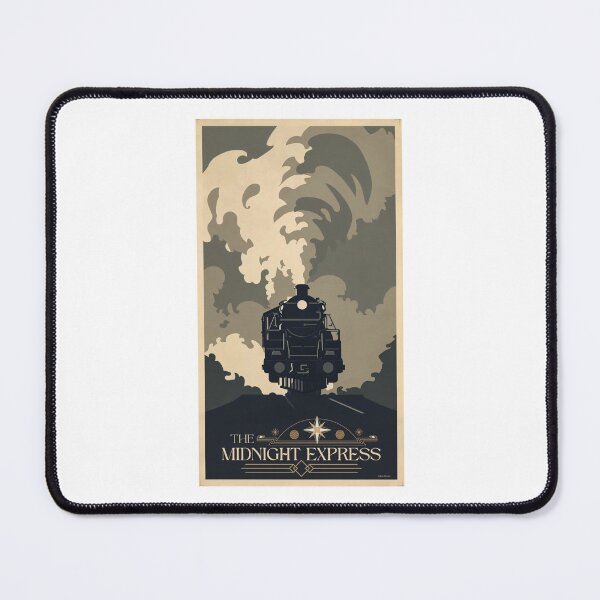 Item preview, Vintage Steam Train - The Midnight Expresss designed and sold by ArtbyClarkie.