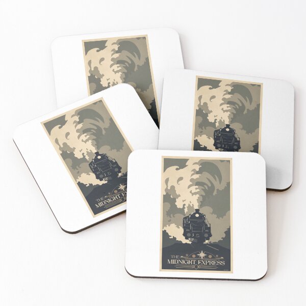 Item preview, Vintage Steam Train - The Midnight Expresss designed and sold by ArtbyClarkie.