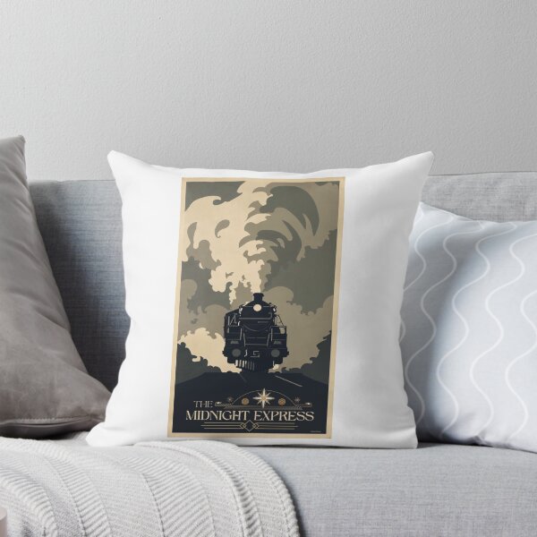 Item preview, Vintage Steam Train - The Midnight Expresss designed and sold by ArtbyClarkie.