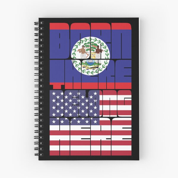 Item preview, Born Belize Belong American designed and sold by FlagX.