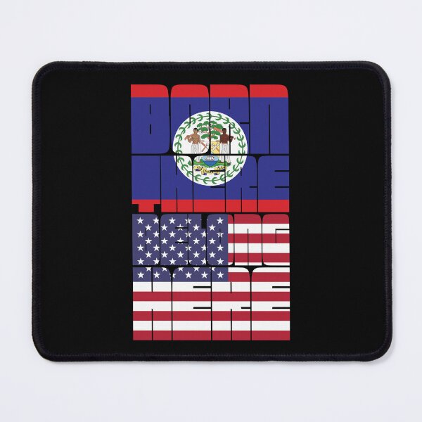 Item preview, Born Belize Belong American designed and sold by FlagX.