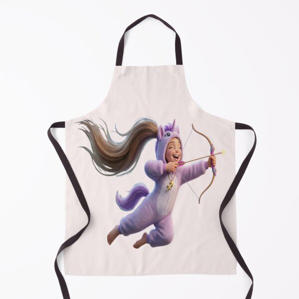 Item preview, Adventurous Sagittarius Zodiac Girl Flying with Bow and Arrow designed and sold by PixMoody.