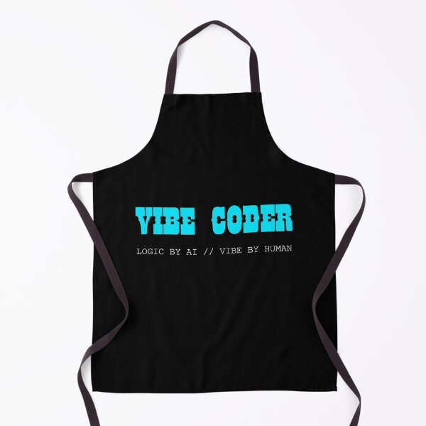 Item preview, Vibe Coder AI Programming Label designed and sold by Mikidesign1988.